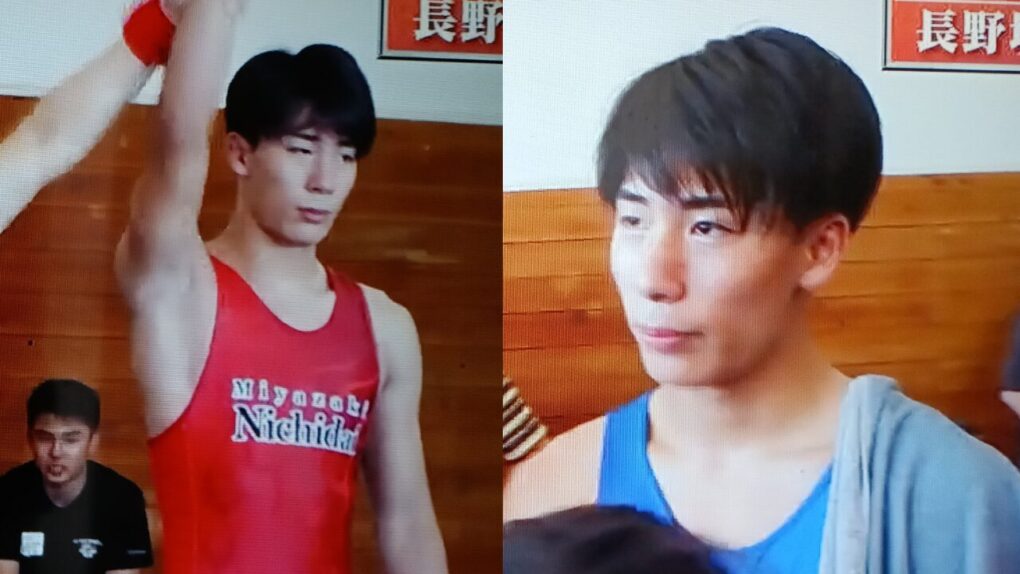 長野塊王のレスリング姿画像