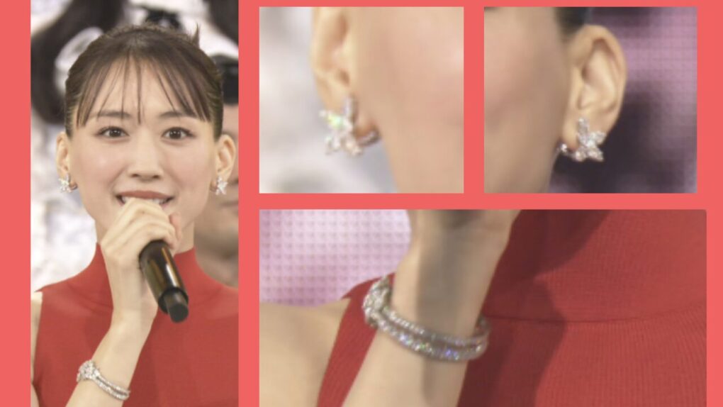 紅白歌合戦2025の綾瀬はるかのアクセサリー画像